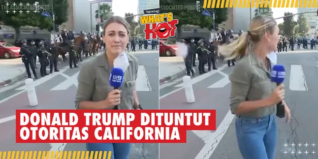 Moments When Journalists Were Shot by Authorities While Covering Demonstrations in Los Angeles