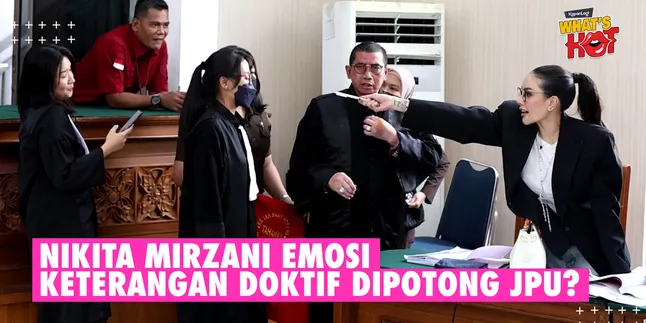 Moments of a HOT Trial! Nikita Mirzani Furious While Accusing the Prosecutor Because of This