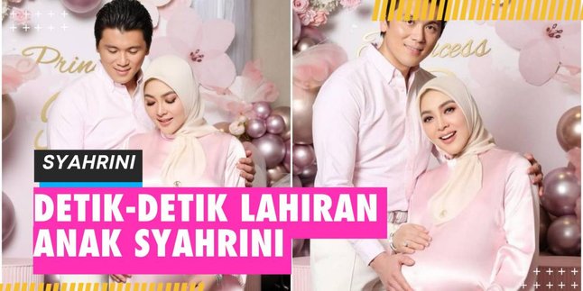 The Moments of Syahrini Giving Birth to Princess R, Held a Thanksgiving Before the Operation