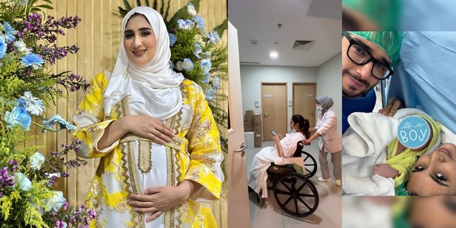 The Moment Tania Nadira Gives Birth to her 4th Child, Beautiful Baby Boy's Appearance is Highlighted Despite Being Hidden