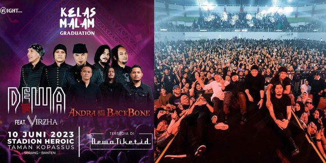 Dewa 19 Bakal Guncang Serang, Banten di Konser Kelas Malam Graduation