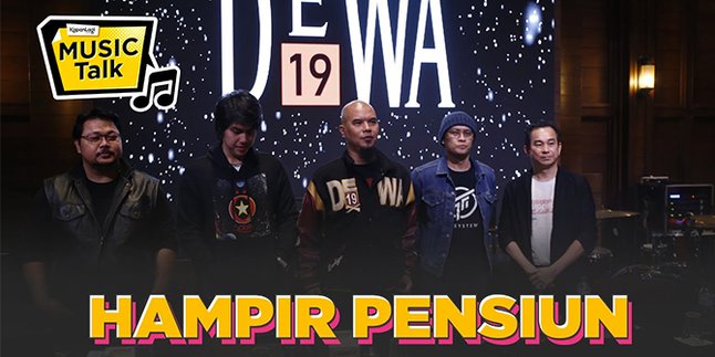 Dewa 19 Still Exists at 30 Years Old, Ahmad Dhani: Alhamdulillah Still Selling