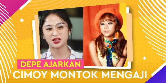 Dewi Perssik Teaches Cimoy Montok to Study & Manners