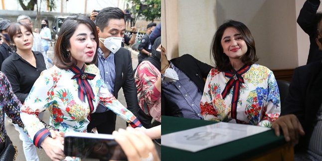 Dewi Perssik Says Angga Wijaya Cried During Mediation Hearing