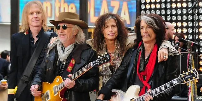 Di Jakarta, Aerosmith Minta 15 Dressing Room