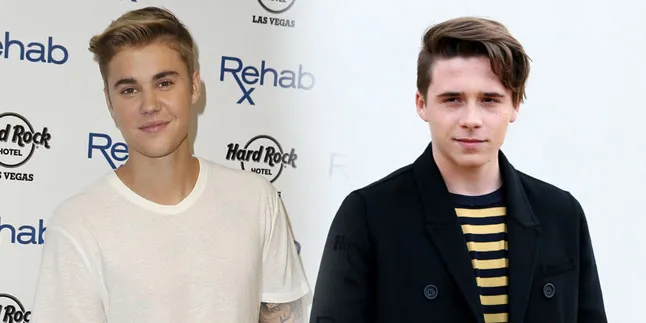 Di London, Justin Bieber Habiskan Waktu Bareng Brooklyn Beckham