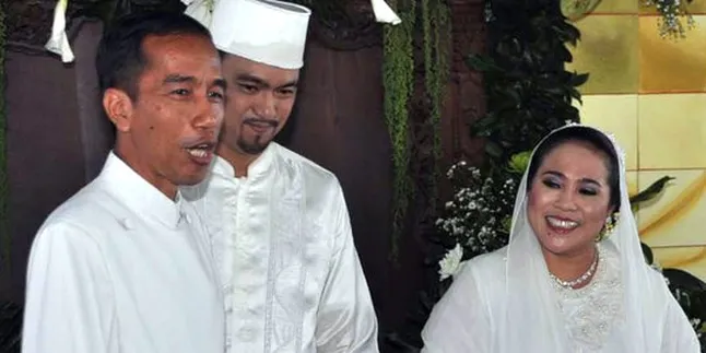 Di Nikahan Nunung, Jokowi Jadi Artis Dadakan