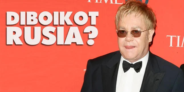 Dianggap Dukung Gay, Konser Elton John di Rusia Diboikot!