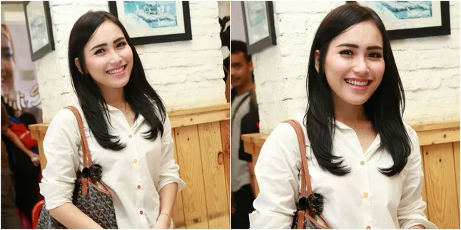 Diberitakan Nikah Siri Dengan Raffi, Ayu Ting Ting Senyum Cantik