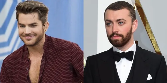 Digosipkan Pacaran Dengan Sam Smith, Adam Lambert Senang