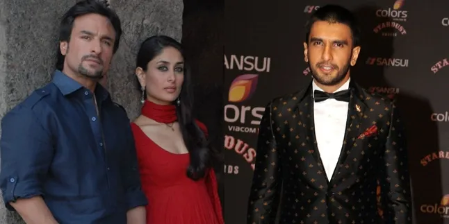 Diisukan Tak Akur, Ini Reaksi Kareena & Saif Saat Ketemu Ranveer
