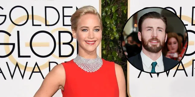 Dikabarkan Pacaran Dengan Chris Evans, J-Law Akhirnya Buka Suara