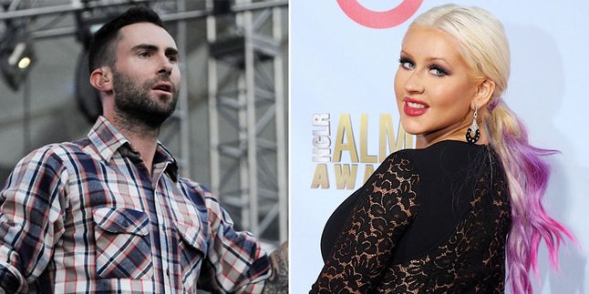 Dikatai Gemuk, Christina Aguilera Dibela Adam Levine