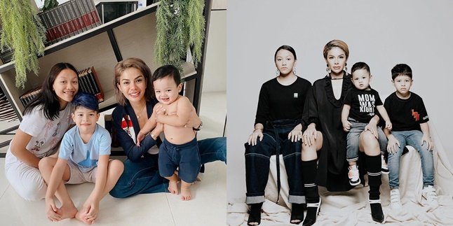 Known for being straightforward, here are 8 sweet portraits of Nikita Mirzani with her children - Proving to be a loving mother