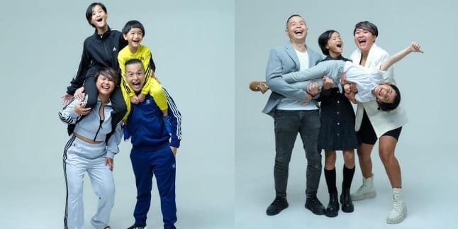 Known as a Family Man, Check Out 8 Photos of Ernest Prakasa's Family Harmony - Snow's Funny Behavior Makes Netizens Adore