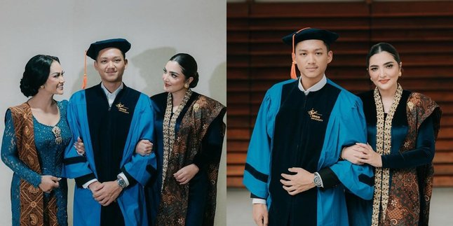 Critiqued for not having a photo together with Kris Dayanti during graduation, Azriel Hermansyah: Please don't just comment