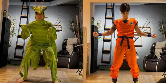 Dikta Beraksi dengan Cosplay Goku hingga Belalang, Netizen Terhibur Dikta Beraksi dengan Cosplay Goku hingga Belalang, Netizen Terhibur