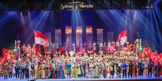 Enlivened by Isyana Sarasvati and a Lineup of Cross-Generational Artists, This is the Excitement of the 'Pahlawan Nusantara' Performance from Sabang to Merauke