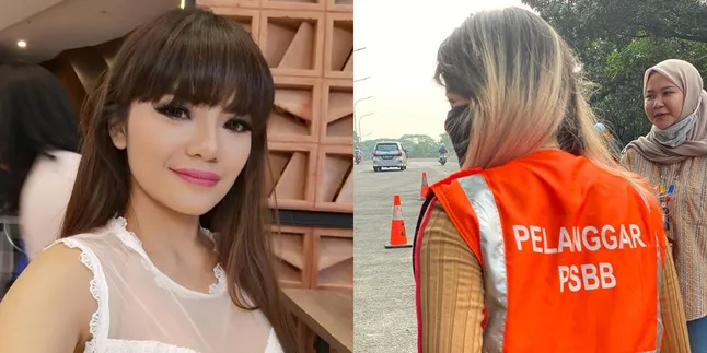 Dinar Candy Diberi Hukuman Menyapu Jalan Gara-gara Langgar Peraturan PSBB