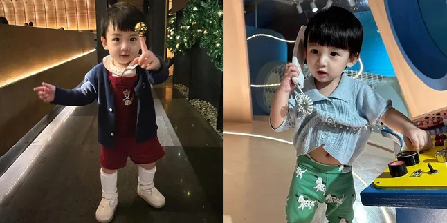 Disebut Bibit Unggul - Bayi Korea, Ini 7 Potret Terbaru Pierce Anak Billy Davidson yang Paras Gantengnya Nggak Diragukan