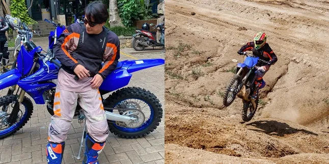 Disebut Lebih Laki, Ini 7 Potret Billy Saputra yang Makin Gemar Olahraga - Ikut Coba Motor Trail dan Jatuh Saat Naiki Bukit