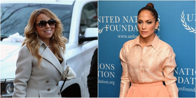 Disebut Musuhan, Mariah Carey Mengaku Tak Kenal Jennifer Lopez