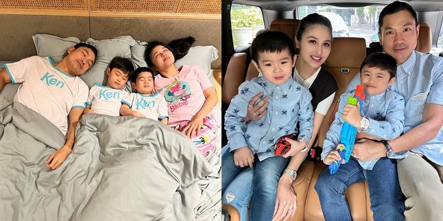 Called The Real Barbie Among the Kens, 8 Photos of Sandra Dewi with Husband and Child