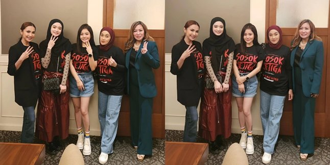 Called Strong Women Reunited, Here's a Photo of Inara Rusli with Mawar AFI and Ririe Fairus - All Looking Like Teenagers