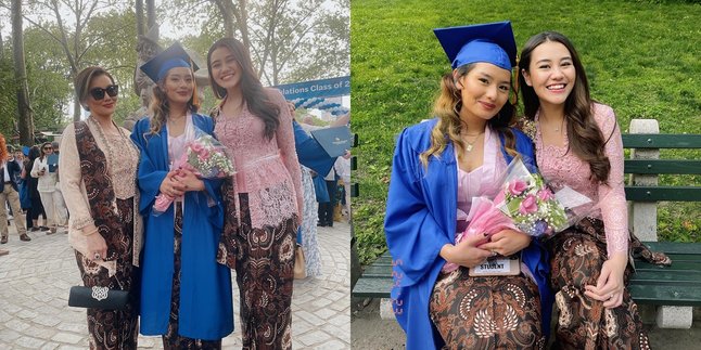 Highlighted for Often Appearing Open, Here are 7 Portraits of Aaliyah Massaid Attending Her Sister's Graduation in America - Beautiful and Elegant in Kebaya