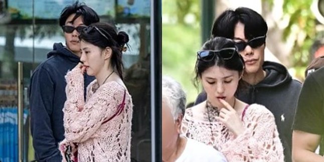 Dispatch Releases Photos of Han So Hee and Ryu Jun Yeol in Hawaii After Their Story is Revealed, Continues to Focus on Phones and Not Talking