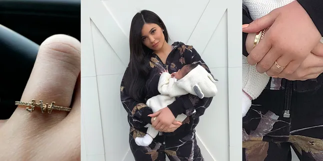 Ditanya Netizen Tentang Cincin Di Jari Manisnya, Kylie Jenner Unggah Klarifikasinya