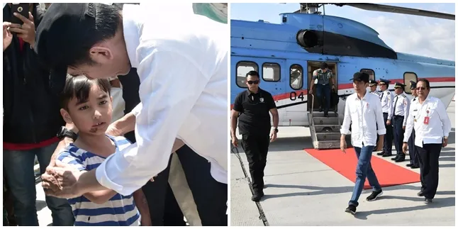 Ditemui Presiden Jokowi, Kisah Bocah Korban Bencana Palu Donggala Ini Bikin Sedih