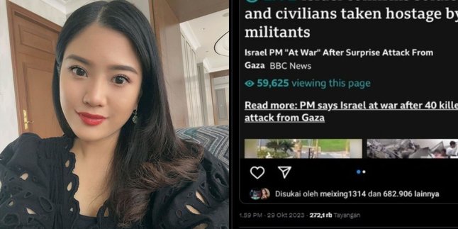 Accused of Defending Israel Because Liked Gal Gadot's Post, Valencia Tanoe Affirms Not Supporting Anyone