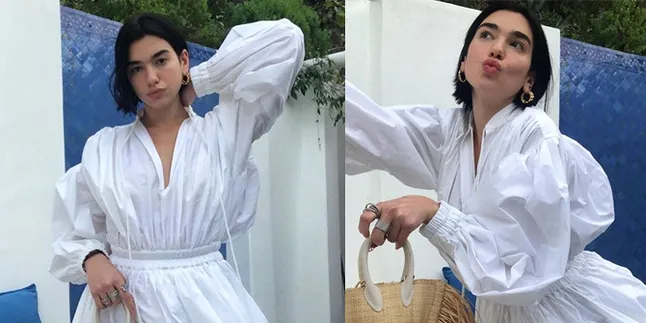 Dituduh Editan, Bibir Montok Dua Lipa Sudah Seksi Sedari Bayi