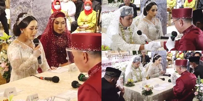 Colored by Tears, 8 Moments of Syifa's Wedding Ceremony, Ayu Ting Ting's Younger Sister, Full of Emotion - Attention on the Dowry