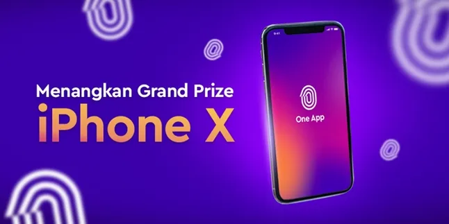 Download One App, Mainkan Gamenya dan Dapetin Pulsa Gratis Plus iPhone X!