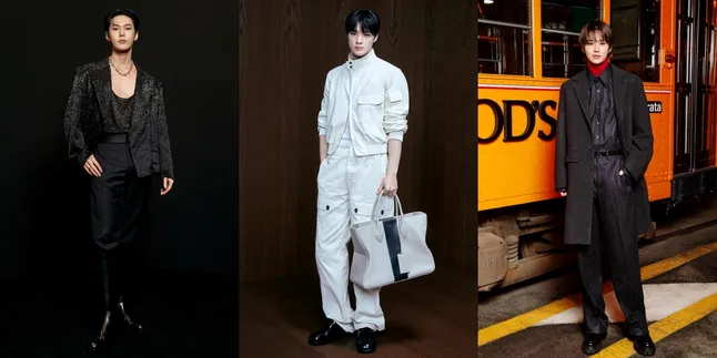DOYOUNG, JUNGWOO, JENO NCT Hadiri Fashion Week di Italia DOYOUNG, JUNGWOO, JENO NCT Hadiri Fashion Week di Italia