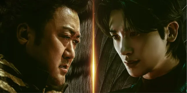 Korean Drama TWELVE Officially Releases First Poster, Featuring Battle Between Ma Dong Seok and Park Hyunsik