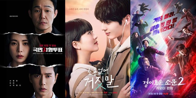 6 Korean Dramas Currently Airing and Releasing in August 2023, Complete with All Genres You Can Enjoy