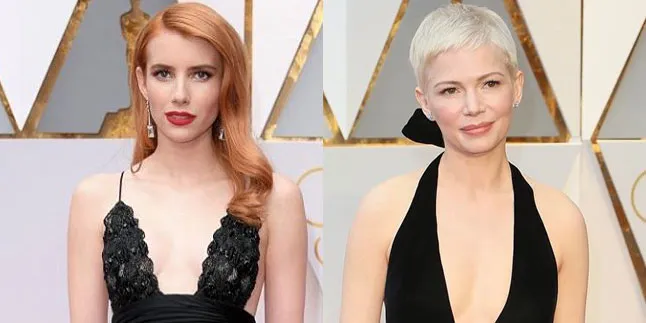 Dress Michelle Williams & Emma Roberts Mirip, Siapa Lebih Baik? Dress Michelle Williams & Emma Roberts Mirip, Siapa Lebih Baik?