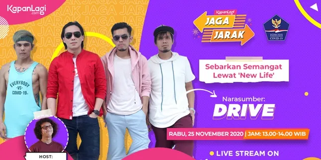 Drive Sebarkan Semangat di Tengah Pandemi Lewat Single Baru 'New Life'