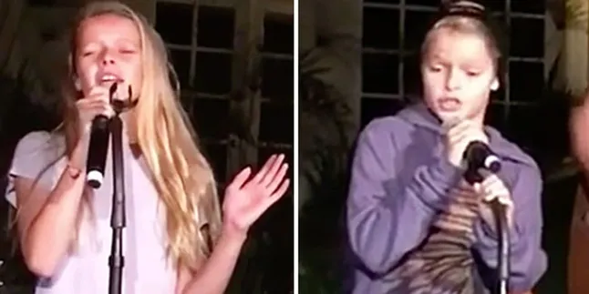 Dua Anaknya Nyanyi di Panggung, Chris Martin Turunkan Bakat?