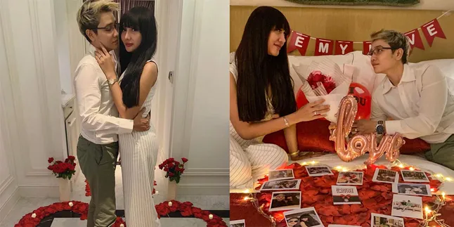 Dua Bulan Menjalin Asmara, Lucinta Luna dan Sang Kekasih Akhirnya Resmi Bertunangan