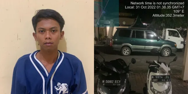 Dua Residivis Dorong Sepeda Motor Hasil Curian Terekam CCTV, Sudah Berkali-Kali Lakukan Aksinya