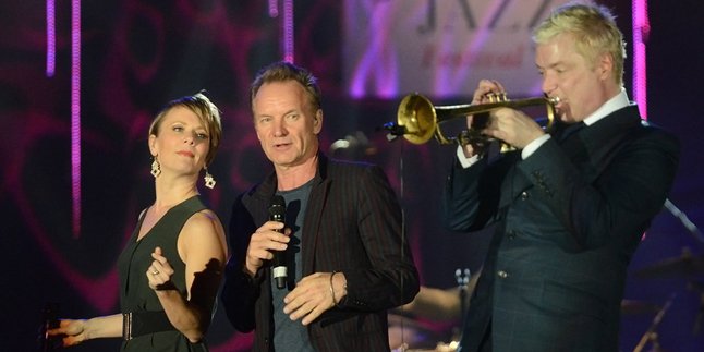 Duet Enerjik Sting & Chris Botti Tutup Panggung Java Jazz 2016