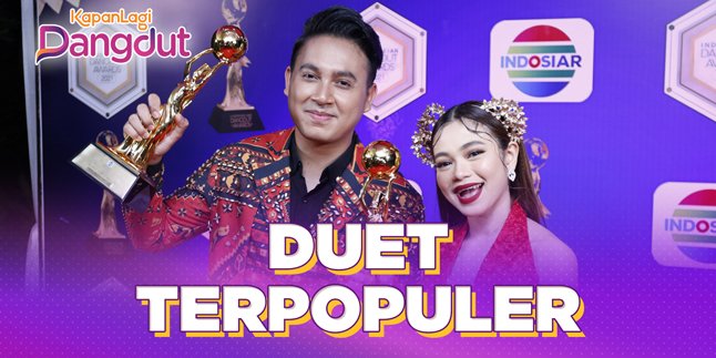 First Duet, Gunawan and Rara Win Most Popular Dangdut Collaboration