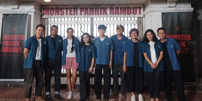 The Production Duet of Iqbaal Ramadhan and Dian Sastrowardoyo Presents the Fantasy Horror Film 'HAIR FACTORY MONSTER'