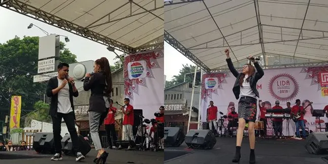 Duet Seru Fildan dan Dila D'Academy Tutup Panggung Demam LIDA 2019 di Kota Bekasi