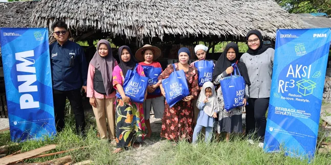 Dukung Gaya Hidup Berkelanjutan, PNM Donasikan 10 Ton Pakaian dan 60 Kg Jeans