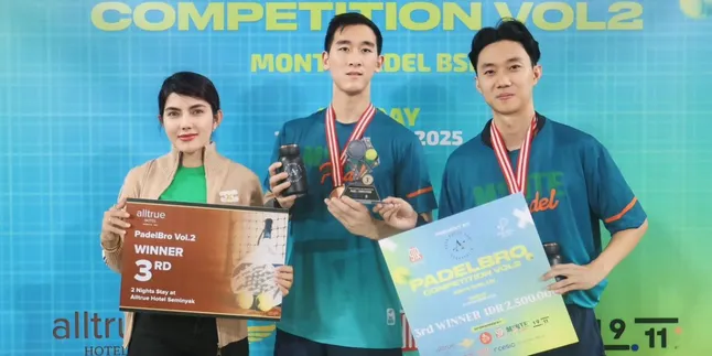 Dukung Gaya Hidup Sehat, Baby Niken Beri Support Kompetisi Padel Selebritis